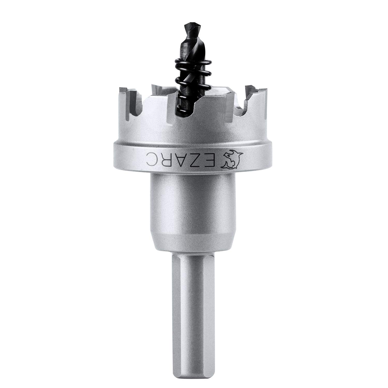 EZARC Tungsten Carbide Teeth Hole Saw (Hole Cutter) Heavy Duty for Stainless Steel, Industrial Grade 38mm