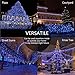 Solarmks Solar String Lights 72ft 200 LED Fairy Christmas Lights,Ambiance Lighting for Outdoor, Patio, Lawn, Landscape, Garden, Home, Wedding (Blue)