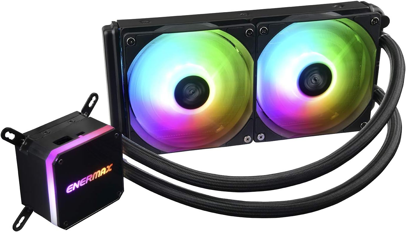 Amazon ENERMAX アドレッサブル型RGB LED水冷CPUクーラー LIQMAXIII240mm ELCLMT240