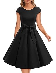 Dressystar Women's Vintage 1950s Retro Rockabilly