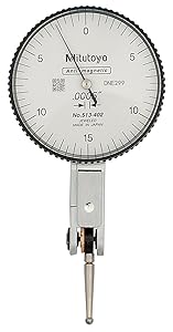 Mitutoyo 513-402, .0005" X .030" Horizontal Test Indicator, 0-15-0