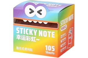 150 Sheets Pearlescent Sticky Notes Paper Pull Out Paper Pad Reminder On Book Notebook Calender Fridges Computer Pearlescent 