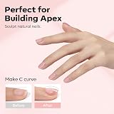 Modelones Builder Nail Gel Pink 15ML Hard Gel Nail Extension Base view 6