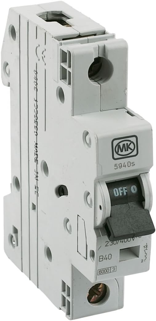 MK Sentry 40A SP Type B Curve MCB [Energy Class A]