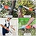 FLORO Folding Hand Saw, 7 Inches Blade, Manganese Steel Folding Trim Pruner with Safety Lock, Convenient, Lightweight Gardening Tool, Non-Slip Ergonomic Handle, Ideal for Tree, Shrubs, Twigs Pruning