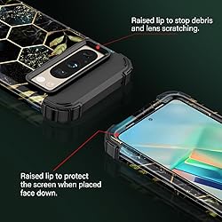 Rancase for Google Pixel 8 Pro Case,Three Layer