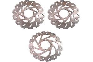 ATV Parts Connection ATVPC Brake Rotor Set for Yamaha Banshee 350 2x4 1990-2006