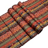 TTOYOUU Southeast Asia Style Mixed Stripes Table Runner (12.60