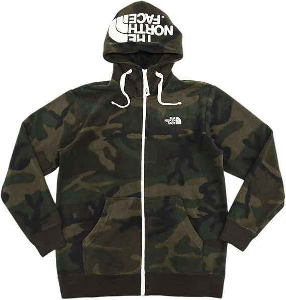 Amazon ザ ノースフェイス The North Face パーカー ジップアップ メンズ リアビュー カモ フリース サイズm オリーブカモ Wc アウトドア トレーナー 通販