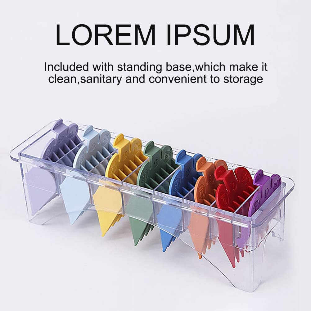 beard trimmer comb sizes