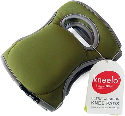 Burgon & Ball Kneelo Memory Foam Garden Knee Pads Moss Comfortable & Durable