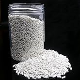 2 Pound Rock Tumbling Ceramic Filler Media 1/8" X 1/4" Small Cylinder Ceramic Tumbling Tumbler Media - 2 LBS for use in Rotating Tumblers