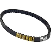 EZROAD CVT Drive Belt 729-18-30 for GY6 Long Case 50cc QMB139 Scooter Engine 4 Stroke with 12" Rear Wheel 729 mm X 18 mm Groove Angle 30 Motor Transmission ATV Go Kart
