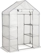 Taylor & Brown Walk In Greenhouse Cover Heavy Duty Replacement 143x73x195cm view 3
