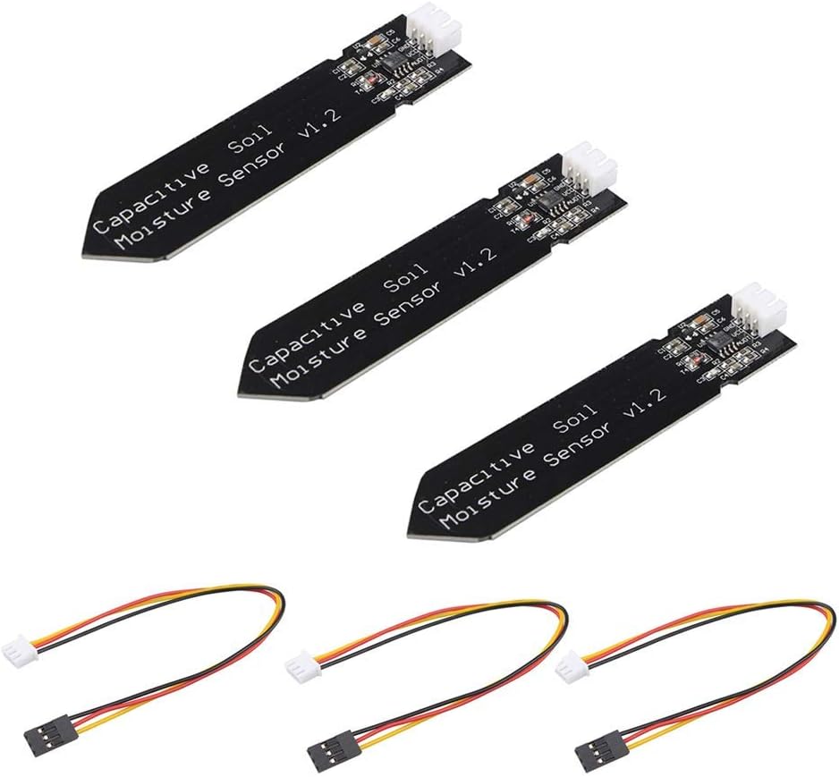 DONGHENG Capacitive Soil Moisture Sensor Module Detection Sensor Analog Output DIY Electronic for Arduino and Raspberry Pi (3)