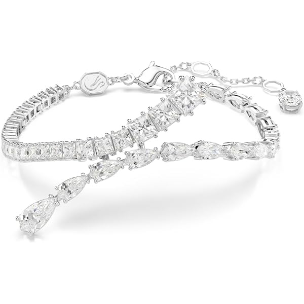 Amazon.com: Swarovski Stella bracelet, Crystal pearls, Star