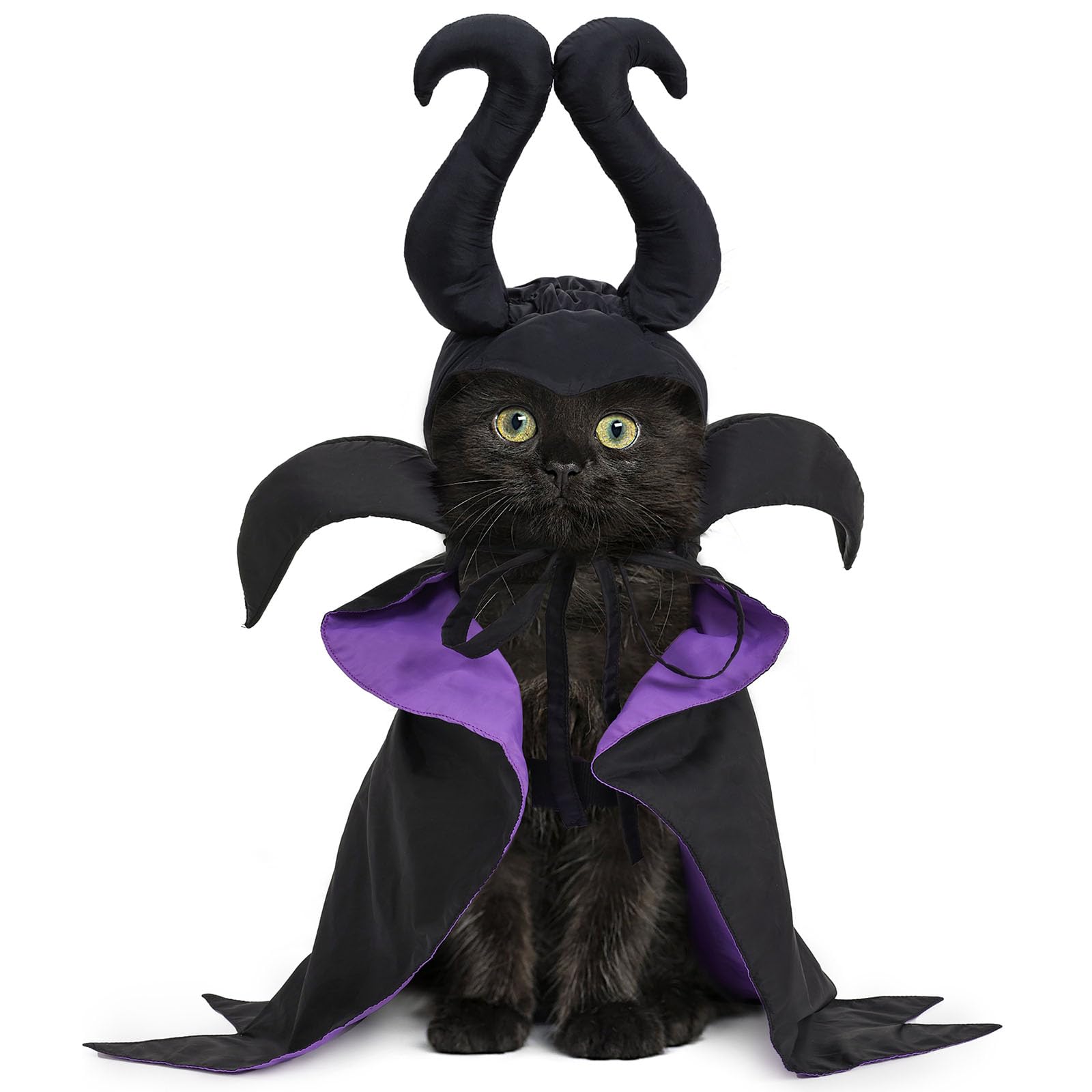 BT Bear Pet Halloween Costume,Pet Cosplay Funny Costumes Dog and Cat Halloween Cloak Holiday Dress Up Cosplay Costumes(Purple)