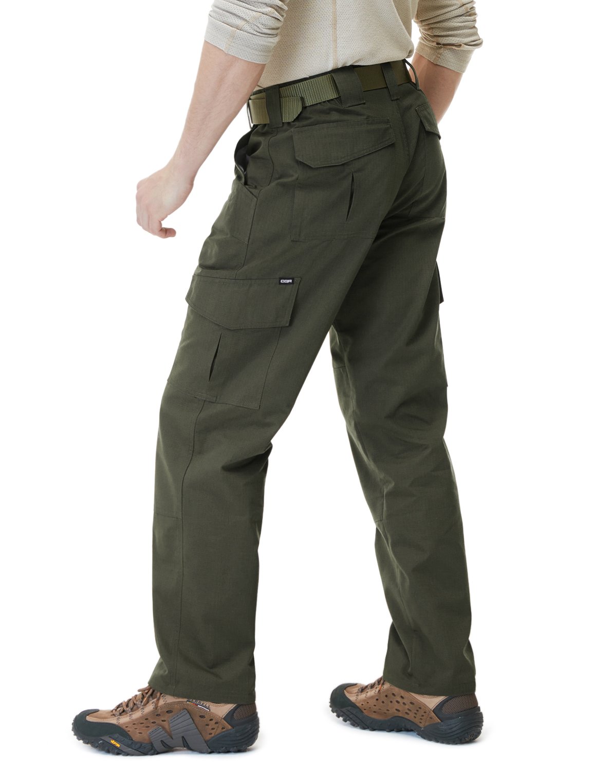 CQR Men's Tactical Pants Lightweight EDC Assault Cargo TLP105 on