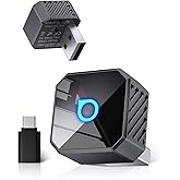 OTTOCAST Mini 3.0 (Pot) 2025 2-in-1 Wireless CarPlay/Android Auto Adapter, 5GHz WiFi, Auto Connect for 2016+ Cars