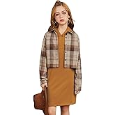Mirawise Girls Fall Winter Outfits Sweatshirt Dress Plaid Shirts 2 Piece Set Outfits Christmas Clothes Hoodie Dress
