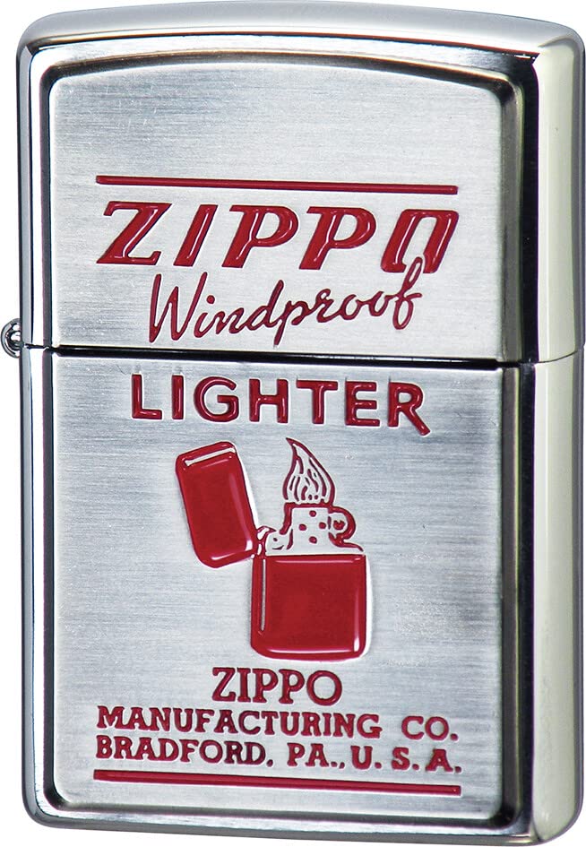 ZIPPO ZIPPO ART Metal 1 Silver Ebushi Lighter Package Design Medium