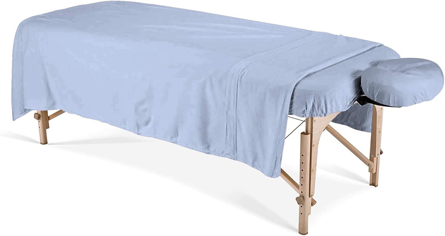 Luxury Linens 3Piece Egyptian Cotton Massage Table Sheet Set Premium