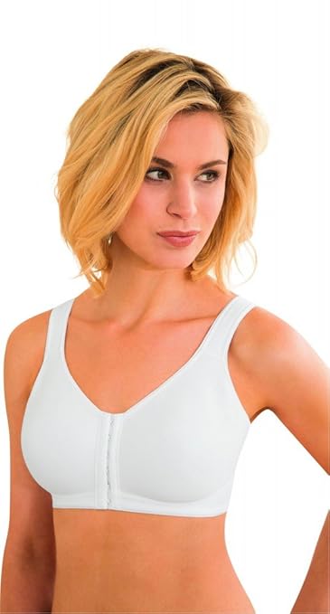 VIANIA! Dessous Minimizer BH 151455 I Soft-BH mit Frontverschluss I Damen-BH mit Breiten Trägern & Rückenteil I Starker Halt 