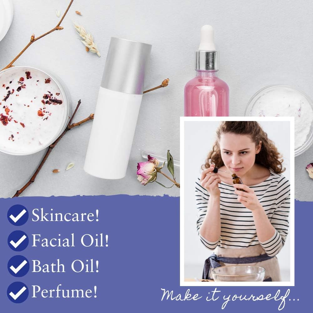 Absolute Aromas Organic Rose Otto Essential Oil 3% Dilution in Jojoba Oil (10ml), Natural, Cruelty-Free and Vegan - Image 4