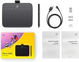 XPPen Deco 640 Drawing Tablet 16K Pressure, 8 Shortcut Keys, 16x9 cm view 9