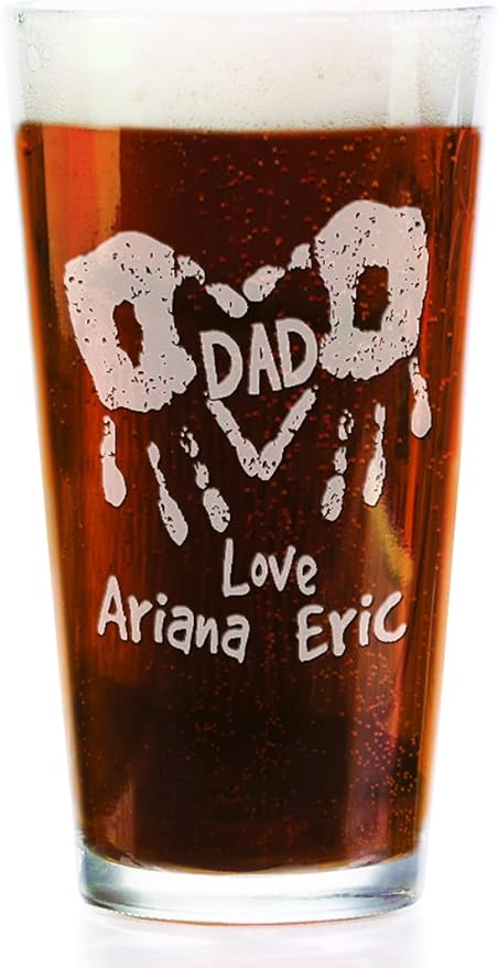 dad mom and baby hand prints