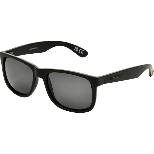 Amazon.com: Foster Grant, mens, Backstop Wrap Polarized Sunglasses