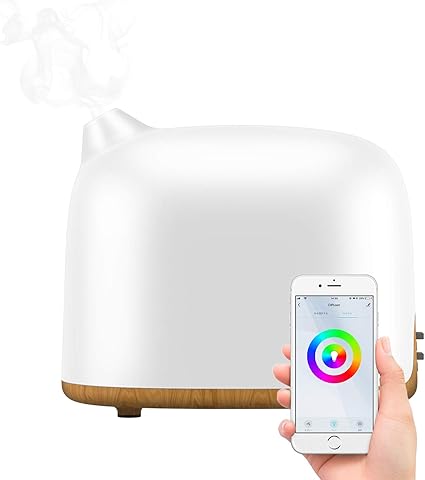 Amazon 加湿器 Milcea アロマディフューザー スマホ連動 ミスト2段階調節 14色ledライト変換 静音 省エネ Amazon Echo Google Home対応 乾燥 花粉症 除菌対策 300ml Milcea 加湿器 Amazon 加湿器 Milcea アロマディフューザー スマホ連動 ミスト2段階調節 14色ledライト変換 静音 省エネ Amazon Echo Google Home対応 乾燥 花粉症 除菌対策 300ml Milcea 加湿器