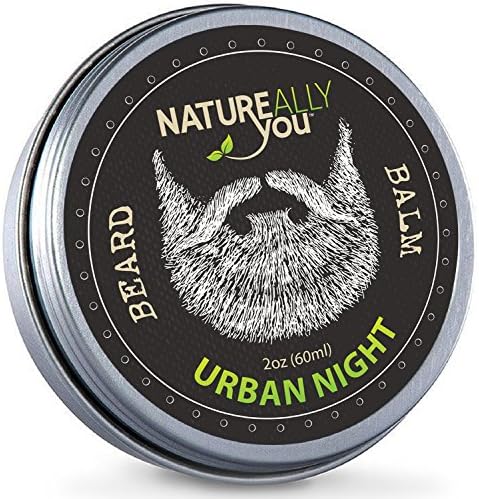 NATUREALLY YOU© - Beard Balm - Urban Nights Scent - (2 oz) - Condition, Smooth, Soften, Tame, Remove Beard Itch