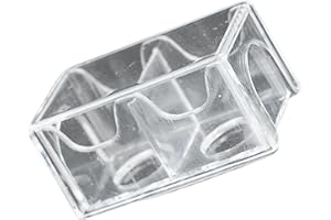Clear Chalk Protections Box Portable Billiard Storage Case Acrylic Powder Accessories Acrylic Billiard Chalk Powder