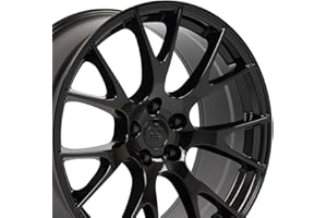 OE WHEELS LLC OE Wheels DG15 20 Inch Rim Fits Hellcat Style 5x115 20x9 Gloss Black - Hollander 2528 (1)