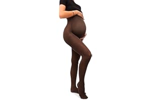 sofsy All-Day-Support Maternity Tights for Women - Italian Buttery-Soft & Breathable 50 Den Opaque Pregnancy Pantyhose