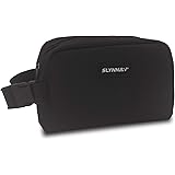 Slynnar Freezable Snack Box Lunch Bag, Black