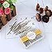 ScivoKaval Bobby Pins Bulk Champagne Gold for Blonde 300 Count Hair Bob Pins Bulk in a Case Box Tub