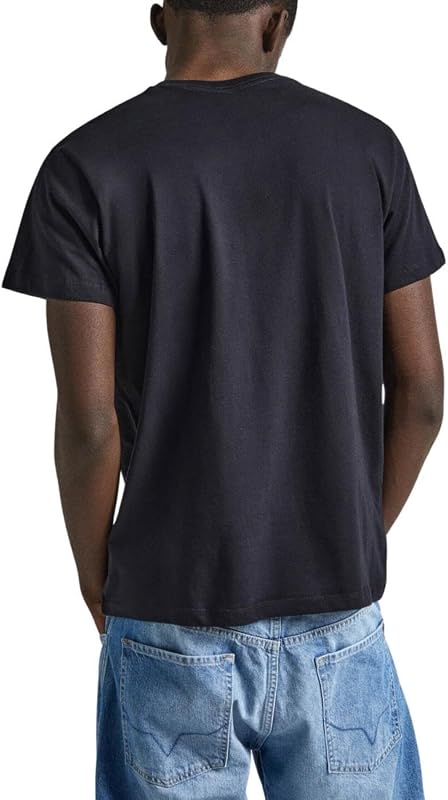 London Eggo N Homme T-Shirt Coupe régulière, Noir
