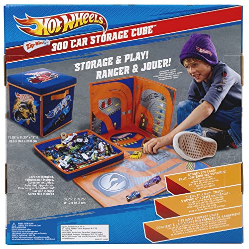 Hot Wheels ZipBin 300 Car Storage Cube Pricepulse