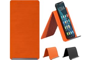 Portable Foldable Silicone Phone Holder - 2026 New Flexible Silicone Phone Stand Holder with Aluminum, Bendable Rollable Fold