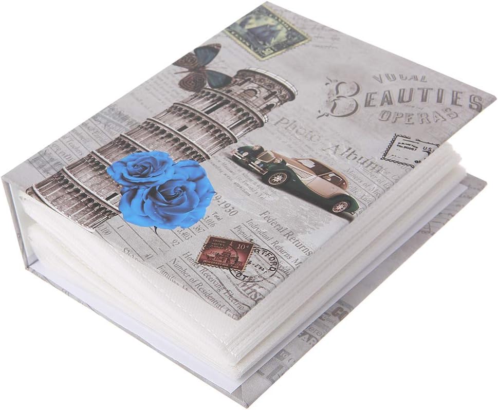 ruiruiNIE 100 Pictures Pockets Photo Album Interstitial Photos Book Case Kid memory Gift - 01#