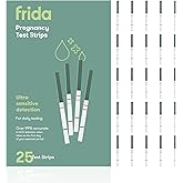 Frida Fertility Pregnancy Test Strips, Over 99% Accurate HCG Test Strips, Ultra Sensitive Early Detection, Easy at Home Pregnancy Test Strips for Family Planning, Quick Results | 25 Test Strips