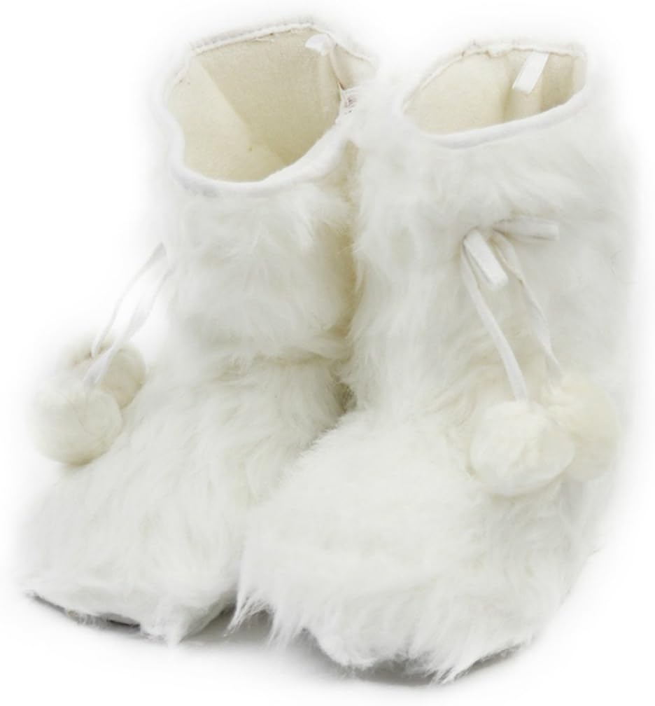 Forfoot Women's Booties Slippers Fashion Anti-Skid House Shoes with Comfy Plush Lining