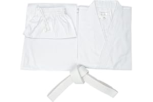 Karate Gi Uniform for Kids & Adults – Lightweight Training Suit with Belt | Durable Martial Arts Outfit for Karate