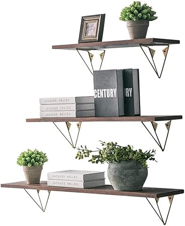 Estantes flotantes Estante Sala De Estar Montada En La Pared ...