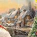Thomas Kinkade Storytelling Santa Tabletop Figurine: 'Twas The Night Before Christmas by The Bradford Exchange