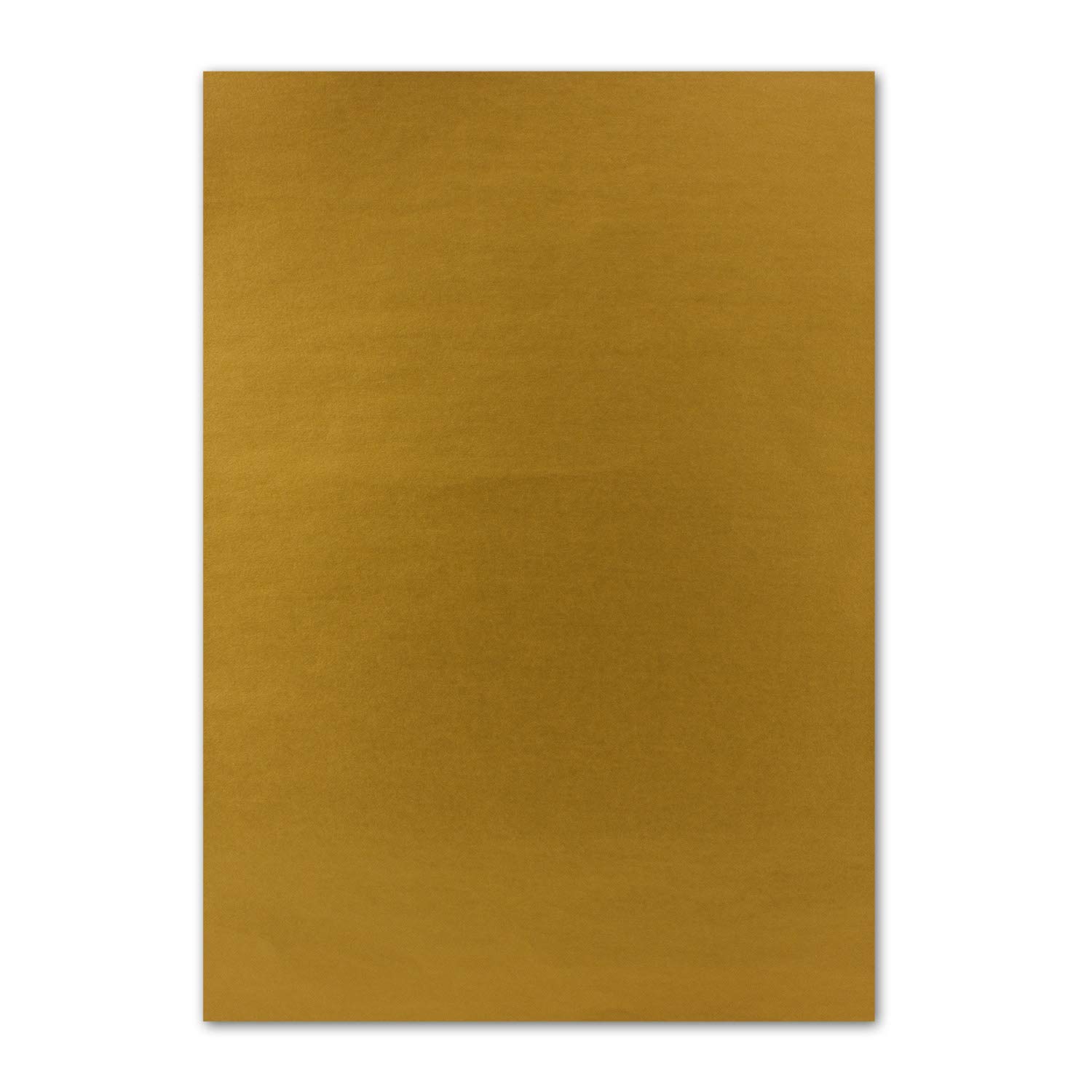 DIN A4 Paper Glossy on Both Sides 21 x 29.7 cm Craft Paper Photo Effect Paper with Metallic Effect 50 Pieces 28-Gold Metallic