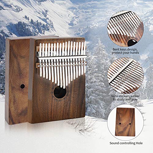 3 AXHJ+Kalimba+Instruction+Hammer+Portable