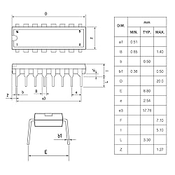 ALLECIN L293 L293D Stepper Push-Pull Motor Driver